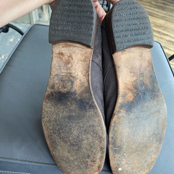 Suede wing tip women’s shoe made in Spain , Hakei Crafted - Picture 4 of 6